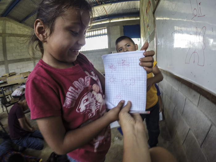O wolontariacie w szkole w Gwatemali.